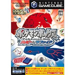 ポケモンボックス ルビー&サファイア/オリジナルカラーのメモリーカード59付属/ゲームキューブ(GC)/一部付属品欠品｜meikoya