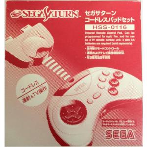 セガサターン コードレスパッド ミストグレー/受光機別売/セガサターン
