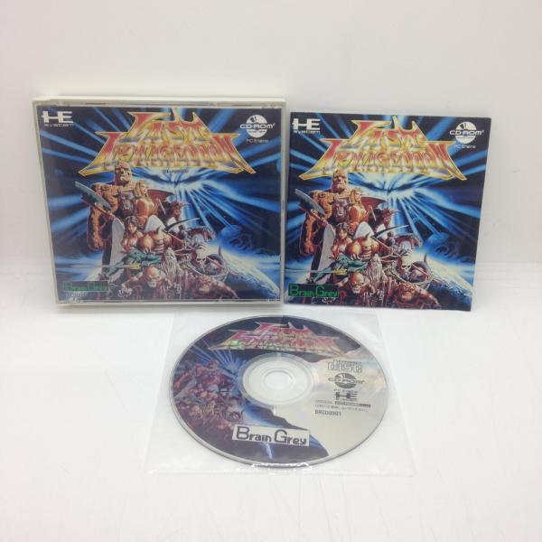 ラストハルマゲドン/PCエンジン CD-ROM2(PCECD)/箱・説明書あり