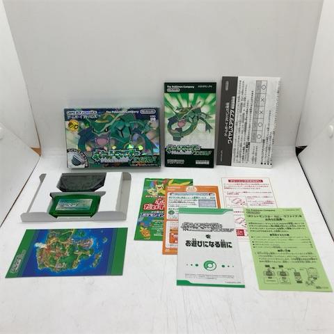 ポケットモンスターエメラルド/アダプタ同梱/ゲームボーイアドバンス(GBA)/中古/箱・説明書あり