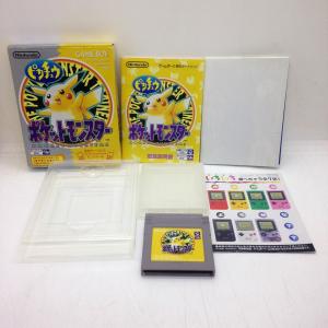 ポケットモンスター ピカチュウ/ゲームボーイ(GB)/箱・説明書あり