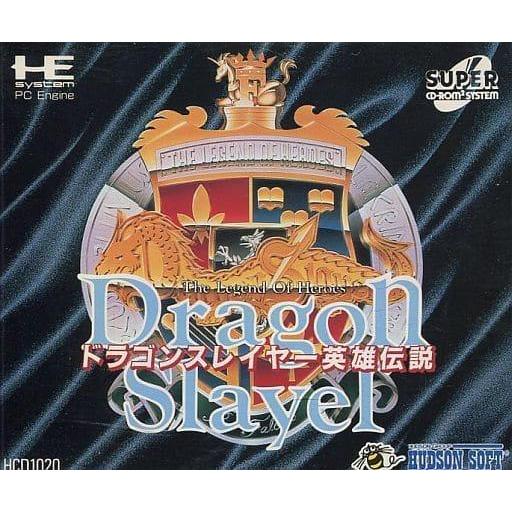 ドラゴンスレイヤー 英雄伝説/PCエンジン SUPER CD-ROM2(PCESCD)/中古/箱・説...