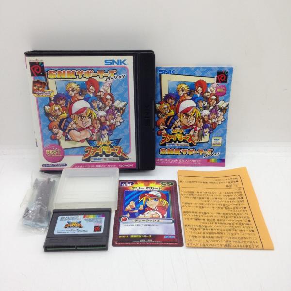 SNK CAPCOM激突C.F SNK/ネオジオポケット(NP)/中古/箱・説明書あり