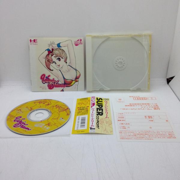 ヴァージン・ドリーム/PCエンジン SUPER CD-ROM2(PCESCD)/中古/箱・説明書あり