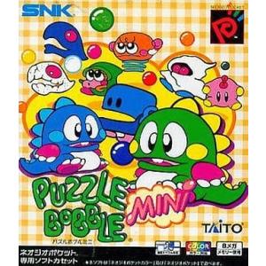 パズルボブル ミニ/ネオジオポケット(NP)/中古/一部付属品欠品