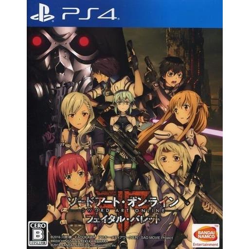 ソードアートオンライン フェイタルバレット/プレイステーション4(PS4)/中古/箱・説明書あり