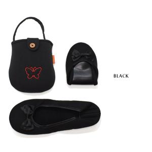 携帯スリッパ リボン バタフライ レディース ...の詳細画像4