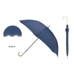 日傘 シンプル スカラップ UVカット ジャン...の詳細画像4