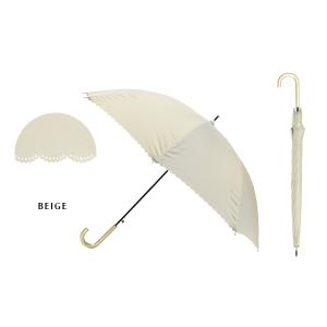 日傘 シンプル スカラップ UVカット ジャン...の詳細画像5