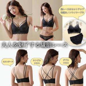 ノンワイヤーブラ ショーツ ショーツレディース...の詳細画像4