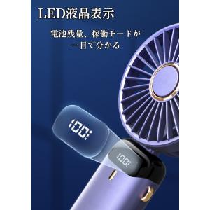 ハンディファン ミニ 小型 軽量 USB充電 ...の詳細画像3
