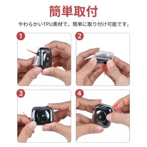【アップルウォッチ クリア カバー】apple...の詳細画像4
