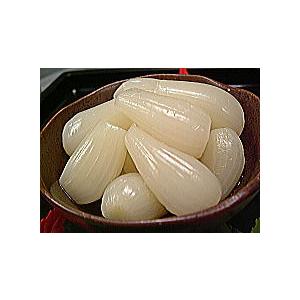 塩らっきょう 2kg 三里浜産 3年掘 小粒 福井県産 国産 三里浜花らっきょう 化学調味料 無添加 3年物 塩漬け らっきょう漬け