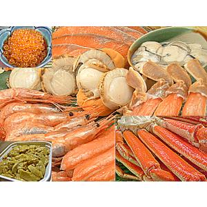 海鮮鍋 よせ鍋 DXゴールド 海鮮鍋セット+生うに イクラ...