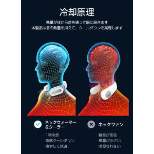 ネッククーラ ネックウォーマー 首掛け式 2i...の詳細画像4