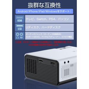 プロジェクター 720P 3000ルーメン 最...の詳細画像3