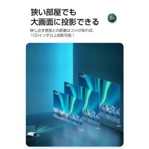 プロジェクター 720P 3000ルーメン 最...の詳細画像4