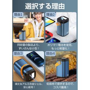 モバイルバッテリー 防災電源 パワーバンク 8...の詳細画像3