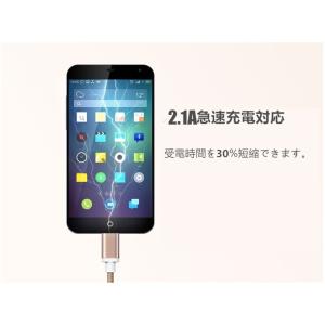 micro USBケーブル マイクロUSB A...の詳細画像3