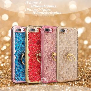 iPhoneX iphone8 plus リングケース iPhone7 iphone7 plus TPUソフトケース iphoneX TPUケース iphone6 plus iphone6s plus ソフトケース iphone8 スマホケース