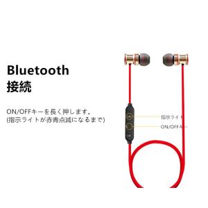 Bluetooth 4.1 ワイヤレスイヤホン...の詳細画像1