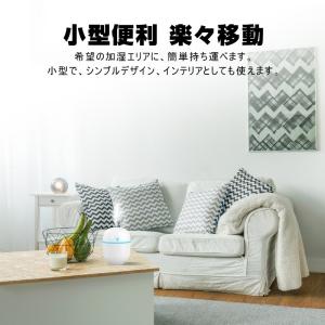 加湿器 スチーマー スプレー 卓上 USB 噴...の詳細画像4