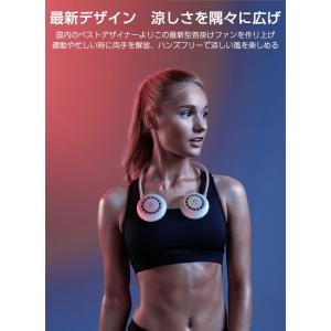首掛けファン 扇風機 マスクの蒸れ解消 ネック...の詳細画像1