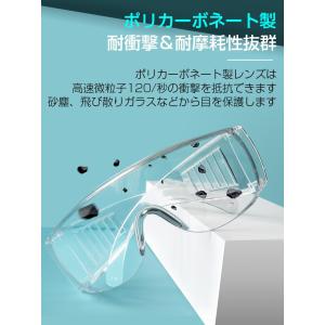 【3個セット】保護メガネ 保護めがね 安全ゴー...の詳細画像5