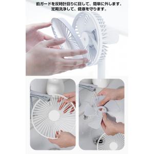 卓上扇風機 ハンディファン ポータブルファン ...の詳細画像3