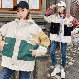 マウンテンパーカー レディース おしゃれ ウインドブレーカー ジャンパー アウター 韓国 ファッション 10代 代 高校生 通学 大きいサイズ 54 54 メイシンファッションヤフー店 通販 Yahoo ショッピング