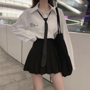セットアップ レディース 高校生 中学生 10代 代 シャツ スカート ネクタイ トップス おしゃれ 学生服風 衣装 ハロウィン 3219 3219 メイシンファッションヤフー店 通販 Yahoo ショッピング