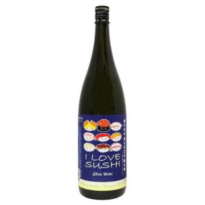 天吹 I LOVE SUSHI 超辛口 純米酒 火入 1800ml あまぶき 天吹酒造 父の日ギフト