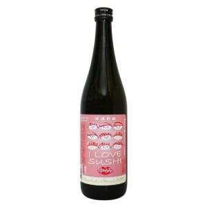 天吹 あいらぶすし 中トロ マグロ愛 超辛口純米酒 火入 720ml あまぶき 天吹酒造