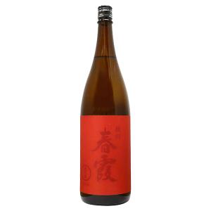 春霞 赤ラベル 純米 1800ml はるかすみ レッド 栗林酒造店