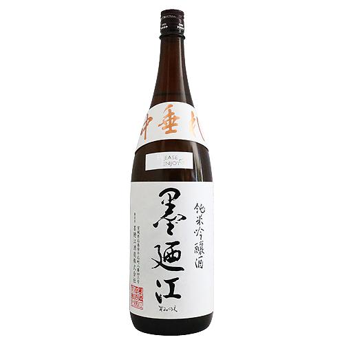 墨廼江 純米吟醸 中垂れ 1800ml すみのえ