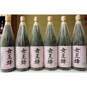 女王蜂 芋焼酎　国分酒造　女王蜂1.8L６本セット　大切な方への御歳暮やお中元、父の日ギフトに最適｜meishukan