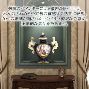 マイセン 蓋付花瓶 高さ約36cm 「ワトーの...の詳細画像4