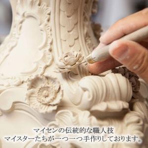 マイセン 時計 高さ約27cm 「花と鳥」 贈...の詳細画像2