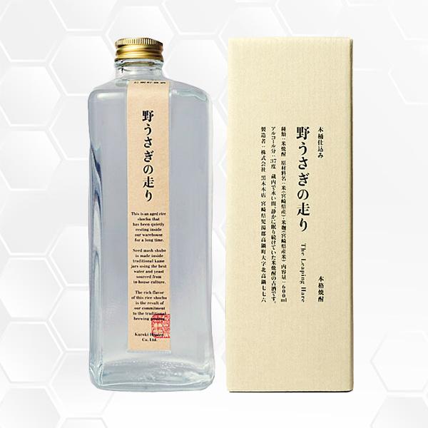 野うさぎの走り 600ml 黒木本店/宮崎県/米焼酎