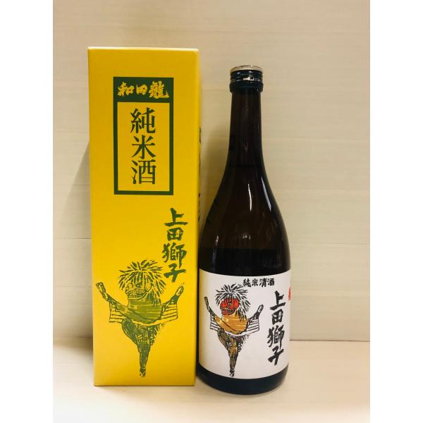 上田獅子　純米酒　720ml