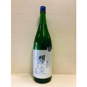 明鏡止水　純米吟醸　吟織生　1800ml