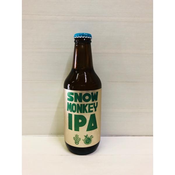 志賀高原ビール　SNOW MONKEY IPA 銀ラベルver. 330ml