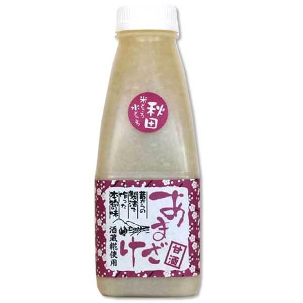 【米どころ・水どころ 秋田】酒蔵麹使用の甘酒 ボトルタイプ［500ml］ノンアルコール 秋田 あきた...