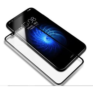 SALE【iphone 11/XR対応 6.1インチ】【全面保護 ソフトフレーム ガラスフィルム 0.2MM 9H 3D 黒限定】iphone 11 強化フィルム iphone XR