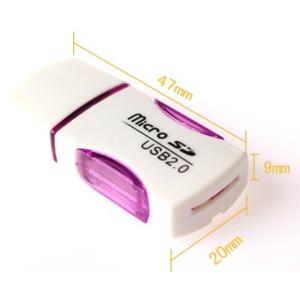 本日セール USBカードリーダー USB2.0（microSDカード/microSDHCカード→USBメモリーへ変換）カードリーダー