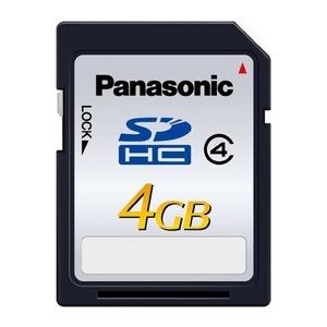 【送料無料】panasonic パナソニック SDHCカード 4GB CLASS4/高速仕様[海外版パッケージ]【SDHC SDメモリー  SDカード 4GB】｜meitsu-2