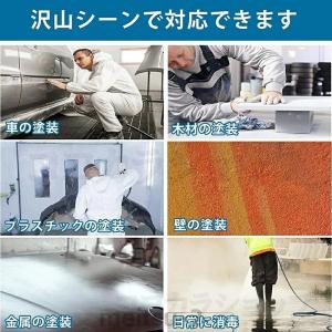 スプレーガン 電動 18Vバッテリー互換対応 ...の詳細画像2