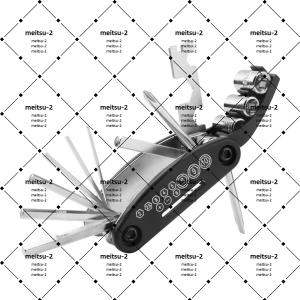 【人気】16in1 自転車 工具セット マルチツール 折りたたみ式 携帯 多機能 マウンテンバイク ロードバイク 一般自転車 メンテナンス 工具 ;326;