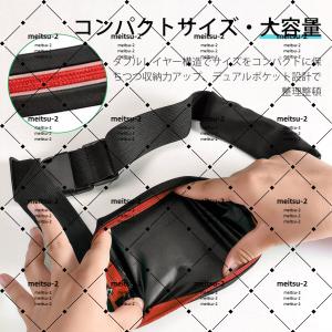 【人気】ウェストバッグ 大容量 防水 ランニン...の詳細画像2