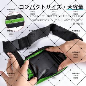 【人気】ウェストバッグ 大容量 防水 ランニン...の詳細画像2